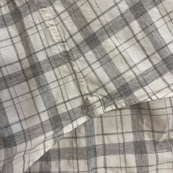 Profuomo 16.5 grey and white recycled cotton shirt - Picture 5 of 7